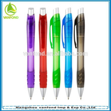 Cheap price customized logo plastic promotional pen